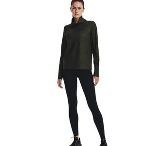 Under Armour Funnel Neck Long Sleeve Athletic Top Cold Weather Running Sport NEW